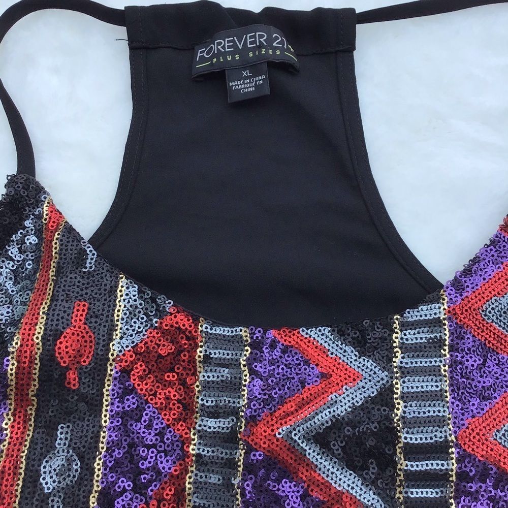 Forever 21 Multicolor Aztec Print Racerback Tank - Picture 5 of 13
